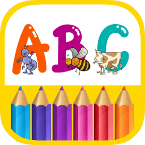 ABC Coloring Painting Pages