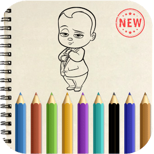 Coloring Book for Baby Boss 2