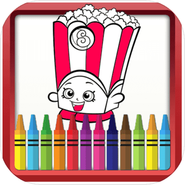 Coloring Pages Shopkins