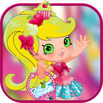 Little shopkins girl dressup