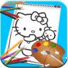How to Draw Hello Kitty Character