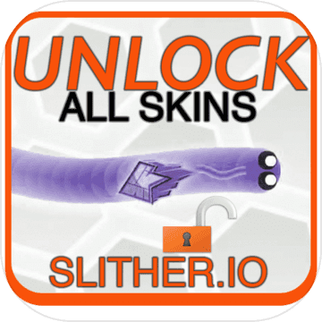 Unlock skins for slither.io