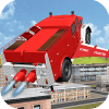 Flying Firetruck City Pilot 3D