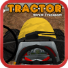 Tractor Drive: Hay Cargo in Farm Transport 3D