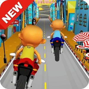 Upin Balapan Motor Ipin Game