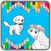 Paint The Sketch - A Coloring Game For Kids