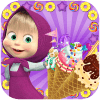 Masha Ice Cream Maker-Cooking Game