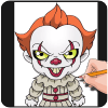 How To Draw Pennywise IT(Pennywise IT Drawing)