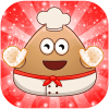 Cooking Pancakes For Pou-P