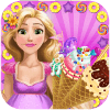 Long Hair Princess Ice Cream Maker-Cooking Game