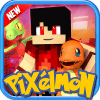 Pixelmon epic world 3D multi: Craft and build PE