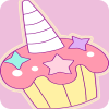 Unicorn cake - rainbow cake