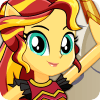 Dress up Sunset Shimmer MLPEG