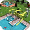 Uphill Water Park Build & Construct Tycoon