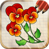 Easy Draw Flowers