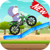 Doramon motorbike hill race climbing