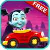 super vampirina's adventure halloween racing