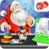 Santa Cashier: Christmas Shopping Cash Register