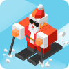 Crossing Santa - Addictive Christmas Skiing game