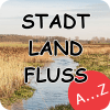 Stadt Land Fluss Buchstaben Vorsager durch Zufall