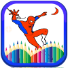 spider superheroes coloring pages game for kids