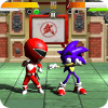 Power Red Rangers Vs Sonic Fighter