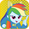 Dress Up Rainbow Dash MLPEGames