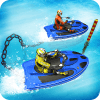 Chained Jet Ski Water Race Simulator 3D
