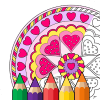 Valentine Day Coloring Book