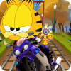 Garfeld Moto Race Lazy Cat Chalange