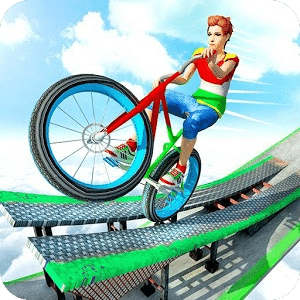 BMX 周期 特技 不可能 曲目