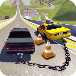 Chained Cars Speed Racing - Chain Break Driving