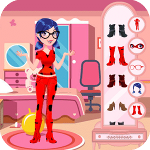 The Marvelous Ladybug Quin Dress up Party Game