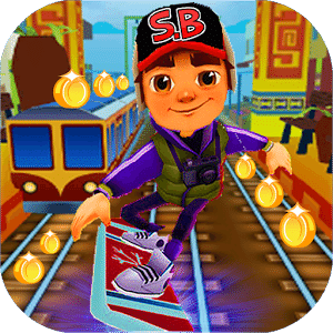 Super Subway Rush Skating Boy