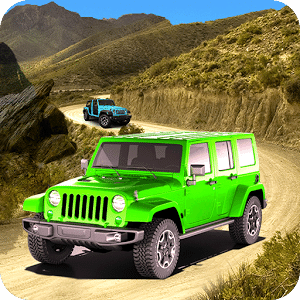 Offroad Mountain Jeep Extreme Driving