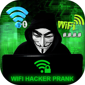 WiFi Hacker Passworld Simulated