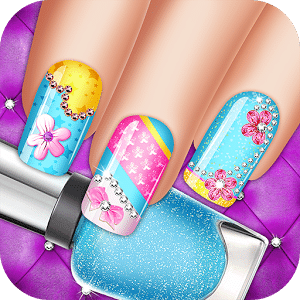 Nail Shiny Art Design Stylist: Glowing Colors