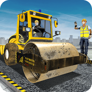 路 巨型 建设 模拟器： 路 施工 游戏