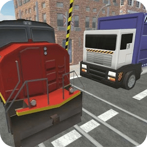 Garbage Truck: Railroad Crossing