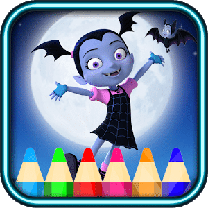 coloring vampirina ballerina vee