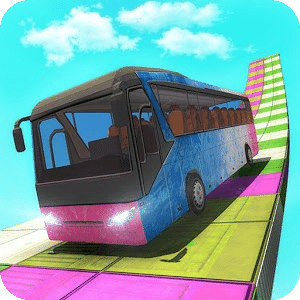 Sky Bus Driving Extreme Stunt Tracks