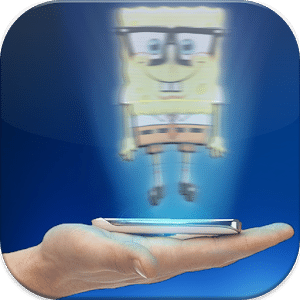 Sponge-bob Hologram Camera 3D