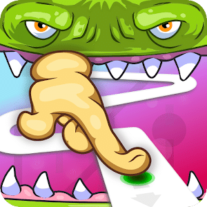 Follow the Line Monster Run: Finger Race 2D Deluxe