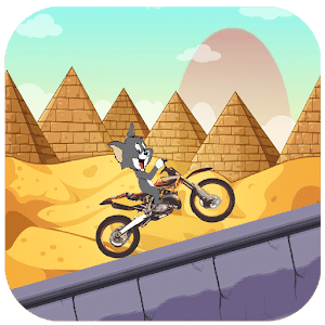 Cat race motocross