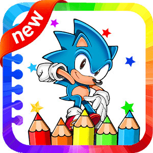 Coloring Game For Sonic 2018