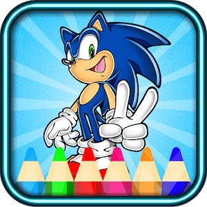 coloring sonic das fans