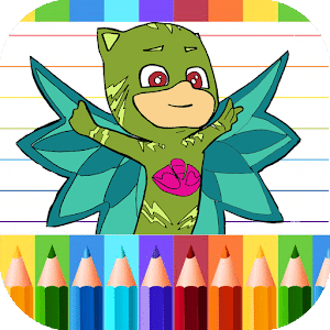 Coloring book for Mask hero : pj journey