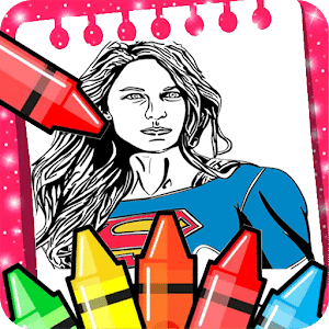 Super Woman Coloring Pages