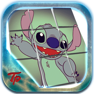 Slide Puzzle For : Stitch!