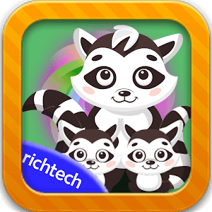 Bubble Shooter Racoon Rescue Mission